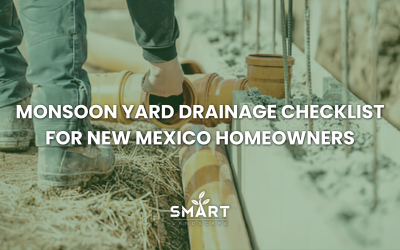 Monsoon Yard Drainage Checklist for New Mexico Homeowners
